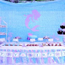 Cecilia's Under the Sea/Mermaid 5th birthday party - Under the Sea/Mermaid