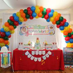 Adam's 1st Birthday - Elmo's World