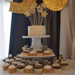 Cam's 30th Birthday Celebration - Black White Gold