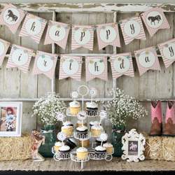 Cowgirl Birthday Party - Cowgirl