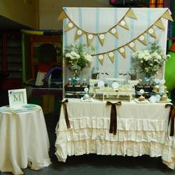 Baby Shower Máximo - Chocolat and blue