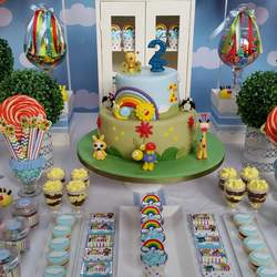 Baby TV Party - Santi's Party - Rainbows