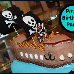 Awesome Pirate Birthday Party - Pirates and Treasure Hunt