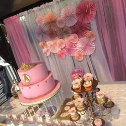 Baby Shower - Coral and Gold Shower