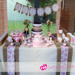 Baby Shower Bianca - Baby shower en tono rosa 