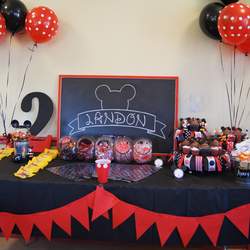 Landon's Second Birthday - Mickey Mouse