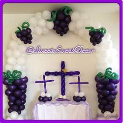 My Holy Communion  - Grapes & Crosses