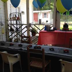 Jax Second Birthday Party - Trucks