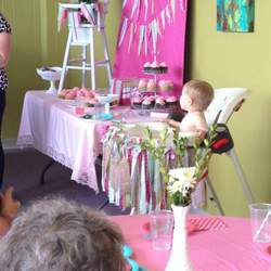 Emily's First Birthday - Vintage Baby