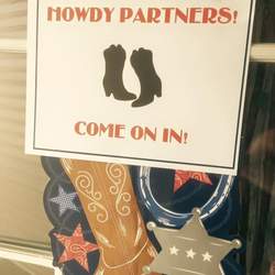 5th Western Birthday Party - Western