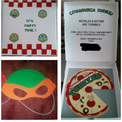 Nicholas & Nathans Birthday - TMNT