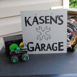 Kasen's Garage - Garage/truck theme