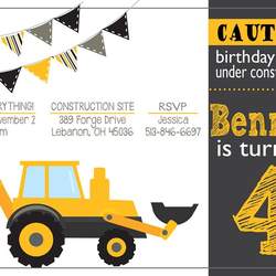Bennett's Construction Site  - {Construction Birthday Party}
