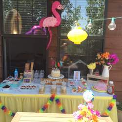 Simple and familiar 30's celebration - Summer, Pineapple, flamenco