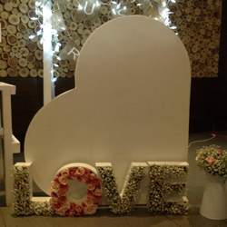 BODA CIVIL  - RUSTICO CORAL FLORES