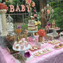 Chic Vintage Baby Shower  - Vintage