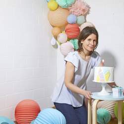 Colorful and graphic birthday bash - Colors