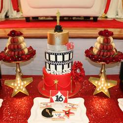 Genesis's Hollywood themed Sweet Sixteen - Hollywood