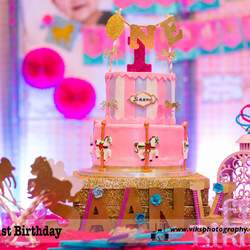 SAANVI Carousel Fun Ride - Carousel Theme