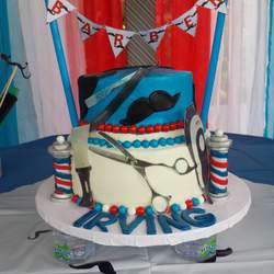 Irving's barber shop party - barber shop ( barberia )