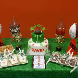 Small Football Theme Birthday Gathering  - Football 