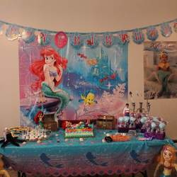 Kylie Rose's Little Mermaid 1st Birthday - Little Mermaid 