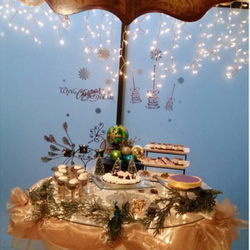 Christmas  - Peacock masquerade 