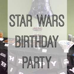 Sutton's Star Wars Party - Star Wars