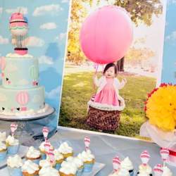 Hot Air Balloon 1st Birthday Party - Hot Air Balloon