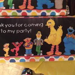 ASHTON'S 2ND BIRTHDAY - Sesame Street