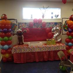 RAYAH ELMO THEMED PARTY - Elmo