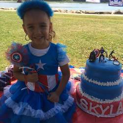 Skyla's American Dream/Super hero Birthday - American Dream/Superhero