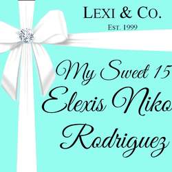Lexi & Co. Sweet 15th Birthday - Tiffany & Co.