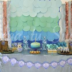 Beyond the sea Francisca 4th birthday party - Bajo el mar