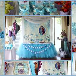 Birthday pary for two girls - Frozen (Disney)
