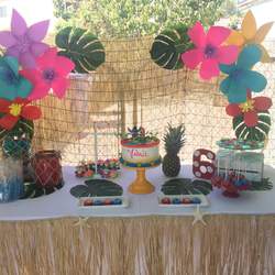 Valerie's Big 6 Luau - Lilo & Stitch