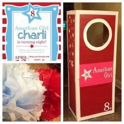 Charli Beth's American Girl Tea party  - American Girl Tea Party 