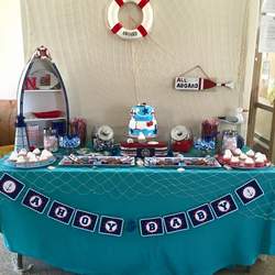 Baby Shower for Niko - Nautical Baby Shower