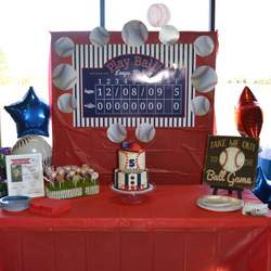 Baseball Birthday party - None