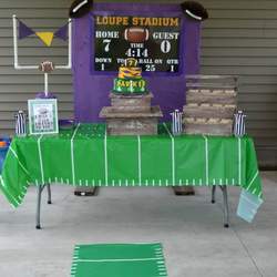 Football Birthday party - None