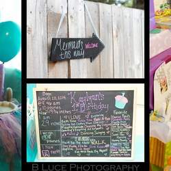 Kaylynn's first birthday bash  - Mermaids