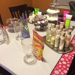 Girls night in spa party  - Zebra