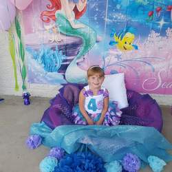 Ruby Lorna's 4th Birthday - My Little Mermaid 