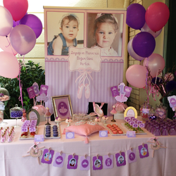 Little princesses' ballerina birthday party - Ballerina