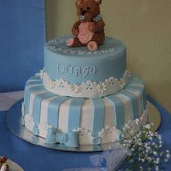 Thiago's baptism - Pom pom bear