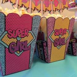 Super Girl Birthday Party - Superheroes