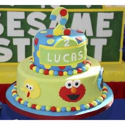 Lucas' 2nd Birthday  - Sesame Street