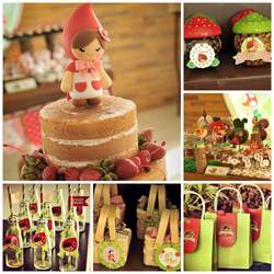 Red Riding Hood 1st Birthday Celebration - Red Riding Hood