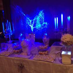 Corporate Christmas party - White Candy and Desert 