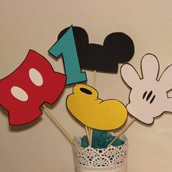 A DIY Mickey Mouse 1st Birthday Party - Mickey Mouse